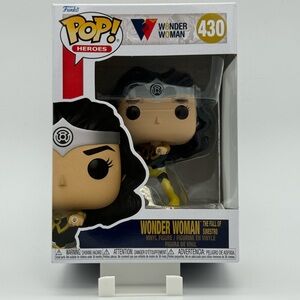 Funko Pops Wonder Woman #430 and #423 (glow in the dark)